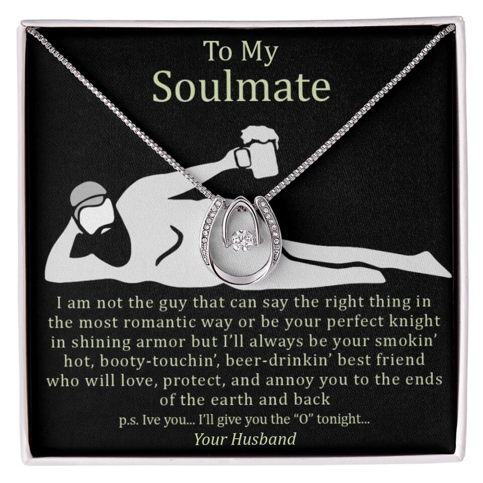 Personalized Valentine Gifts - I Am Not The Guy That Say The Right Thing In Romantic Way - Personalized Necklace