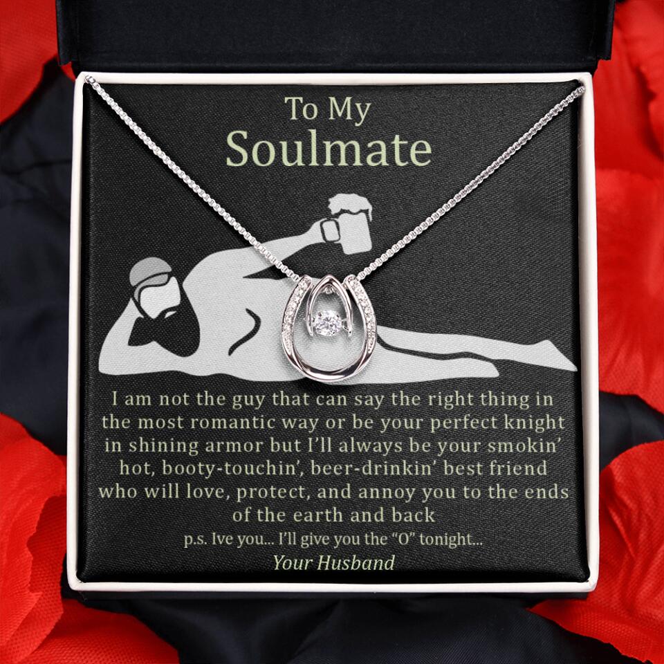 Personalized Valentine Gifts - I Am Not The Guy That Say The Right Thing In Romantic Way - Personalized Necklace