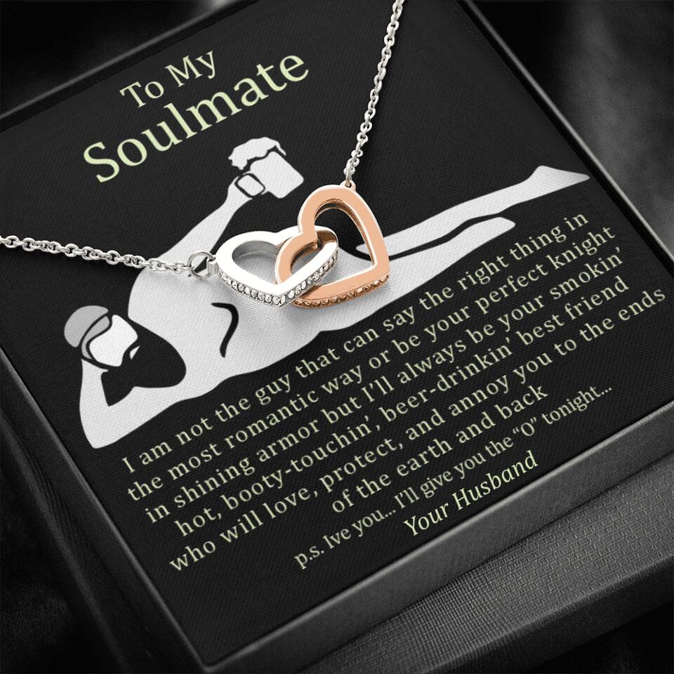 Personalized Valentine Gifts - I Am Not The Guy That Say The Right Thing In Romantic Way - Personalized Necklace