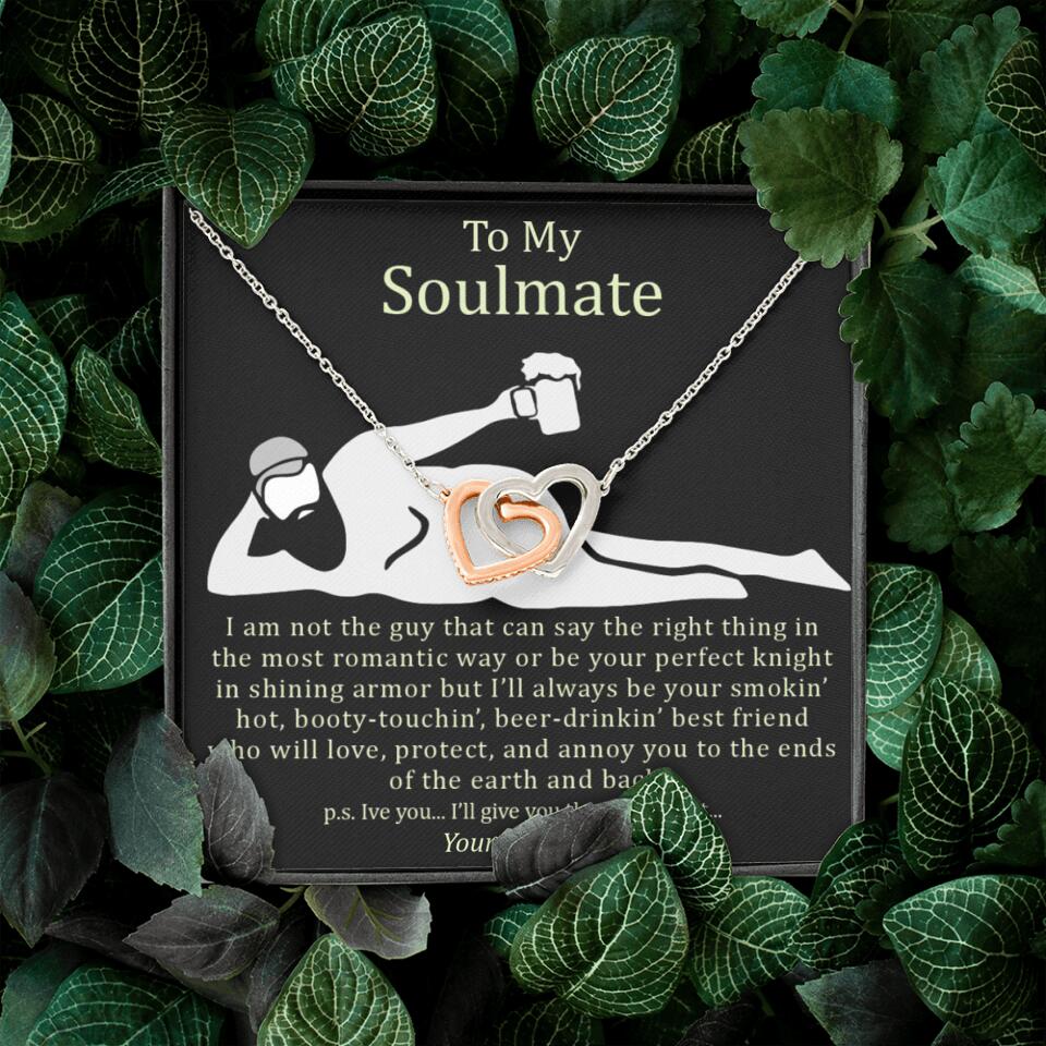 Personalized Valentine Gifts - I Am Not The Guy That Say The Right Thing In Romantic Way - Personalized Necklace