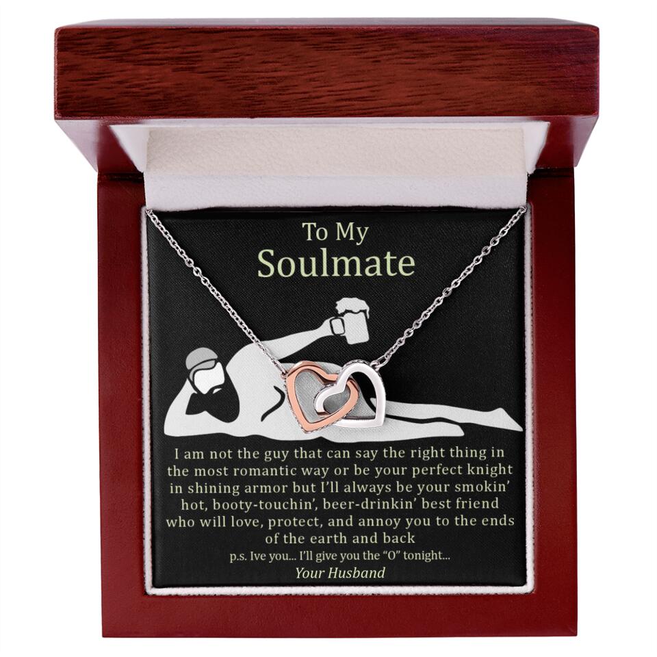 Personalized Valentine Gifts - I Am Not The Guy That Say The Right Thing In Romantic Way - Personalized Necklace