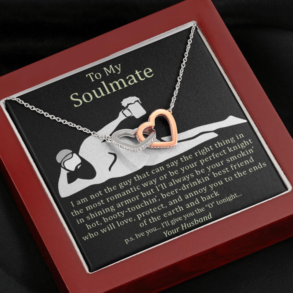 Personalized Valentine Gifts - I Am Not The Guy That Say The Right Thing In Romantic Way - Personalized Necklace