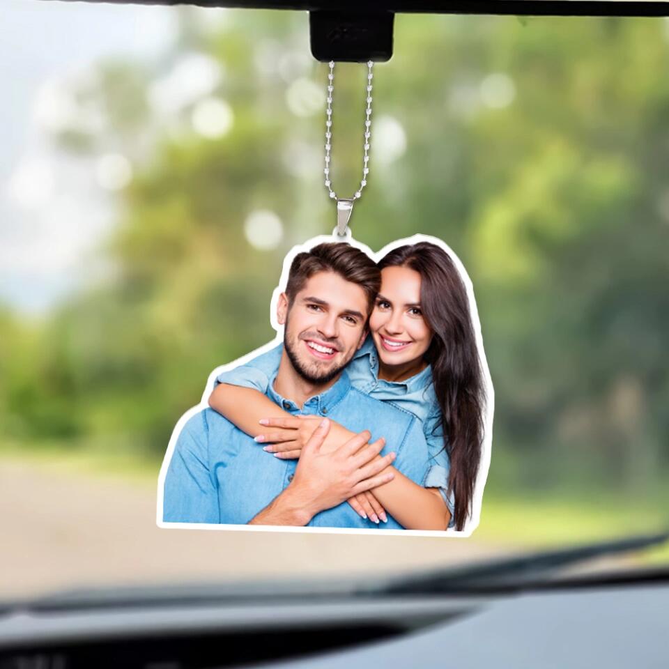 Dog Cat Bff Husband Wife Boyfriend Girlfriend Face Personalized Shape Ornament