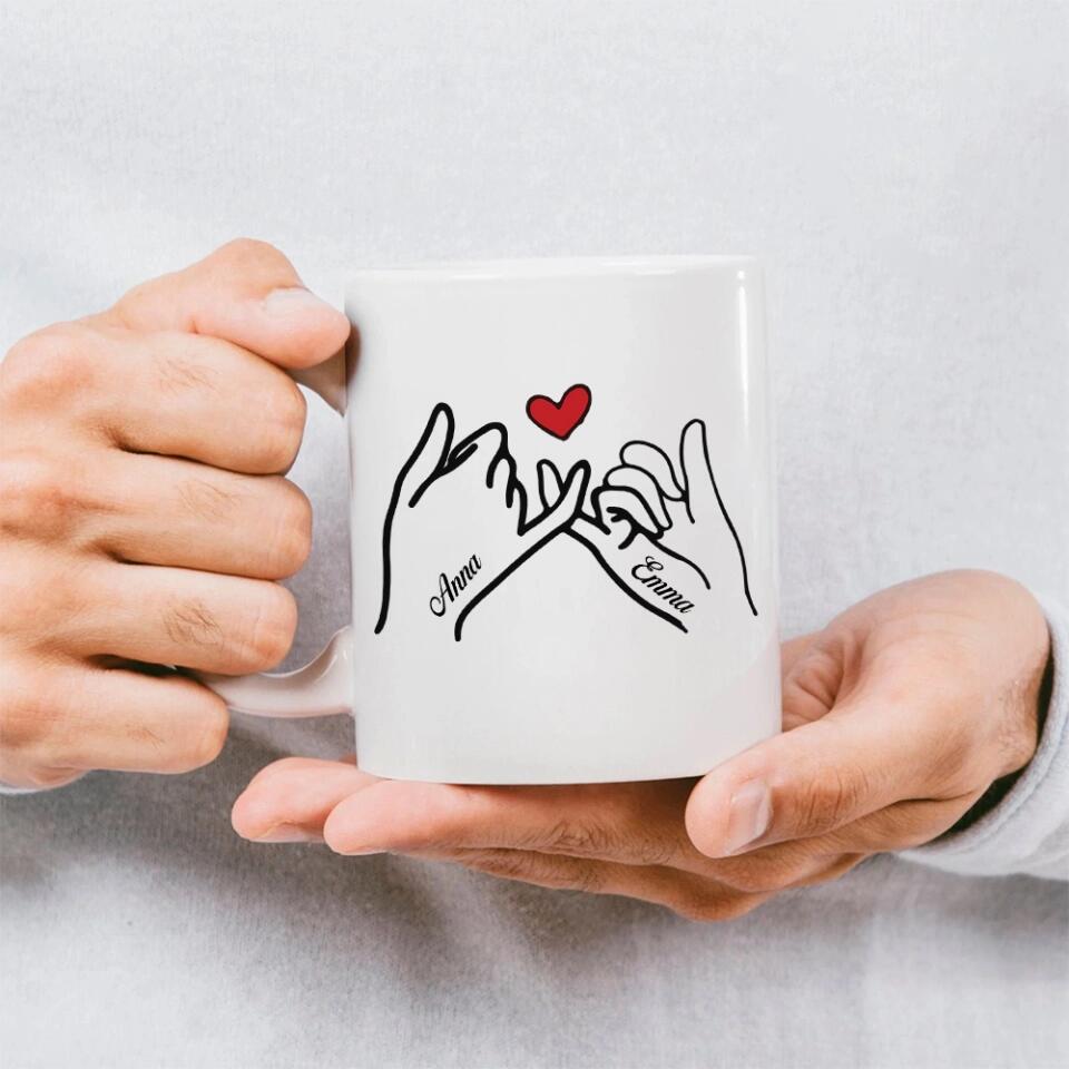 Soul Sister Definition - An irreplaceable Person Someone Who is By Your Side - Personalized White Mug - Friendship Anniversary Gift