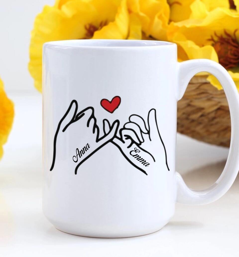 Soul Sister Definition - An irreplaceable Person Someone Who is By Your Side - Personalized White Mug - Friendship Anniversary Gift