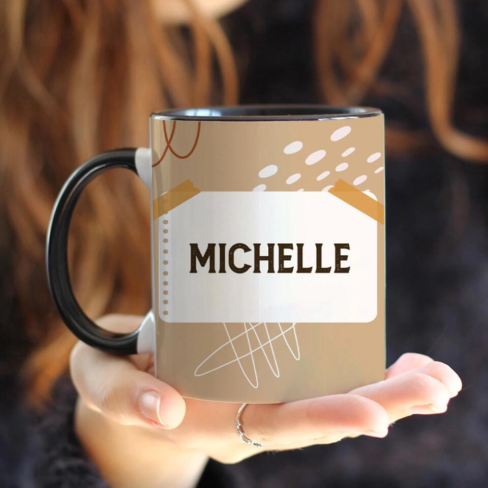 A Few Words To Describe My Boss Personalized Mug