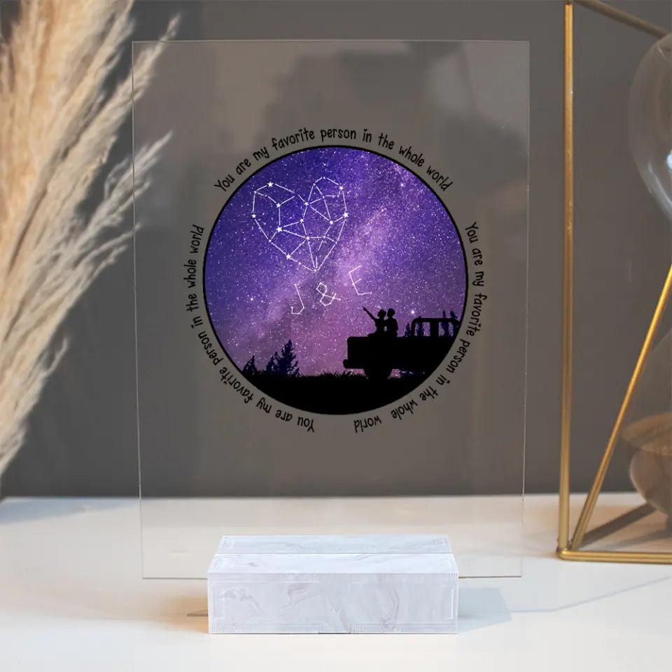 You Are My Favorite Person in the Whole World - Acrylic Plaque
