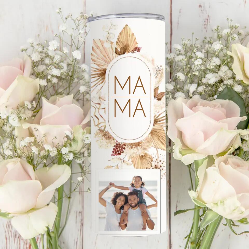 MAMA Collage Photos Personalized 20oz Tumbler