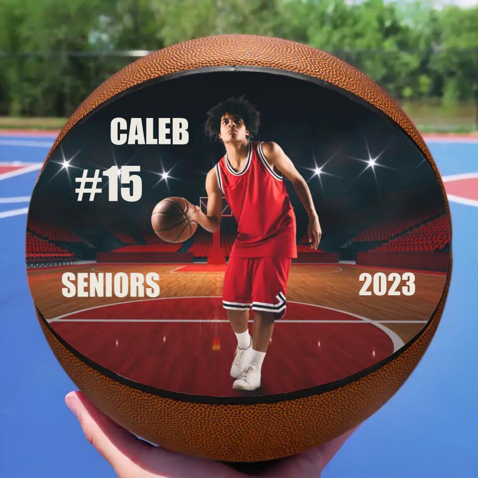 Personalized Basketball Player's Infor Custom Basketball Birthday Gift For Sport Lovers