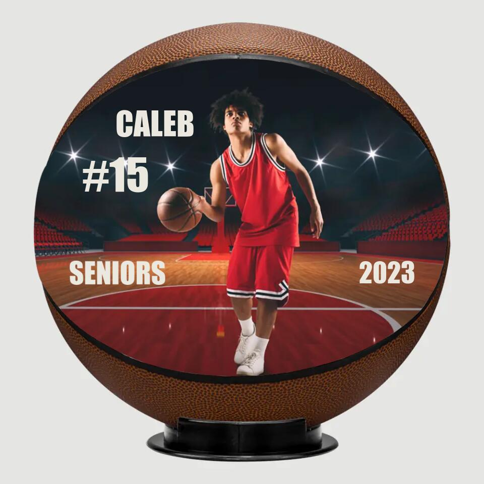 Personalized Basketball Player's Infor Custom Basketball Birthday Gift For Sport Lovers
