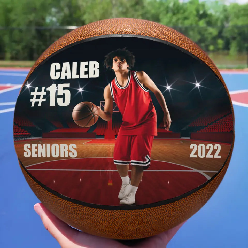 Personalized Basketball Player's Infor Custom Basketball Birthday Gift For Sport Lovers