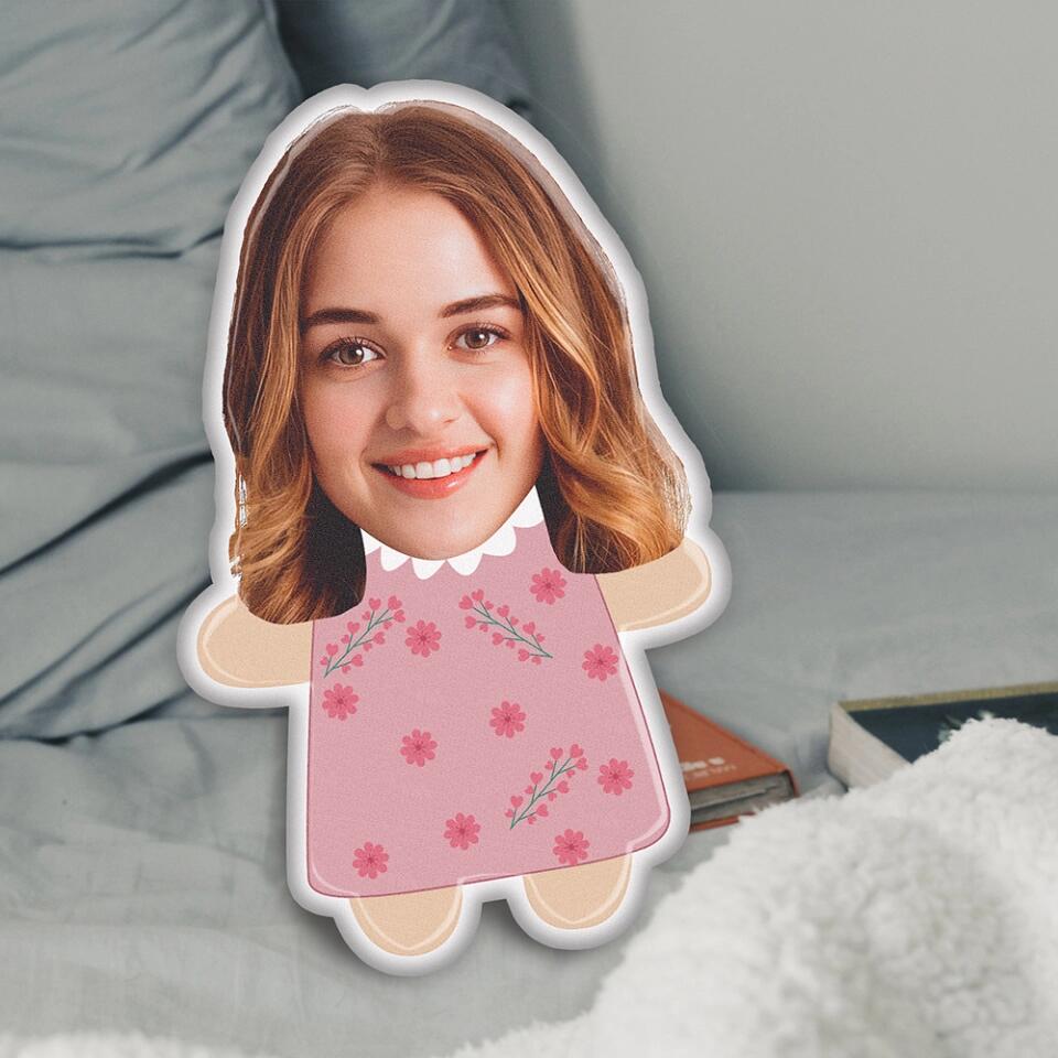 Custom Face Multiple Choice - Personalized Shape Pillow - Funny Gift