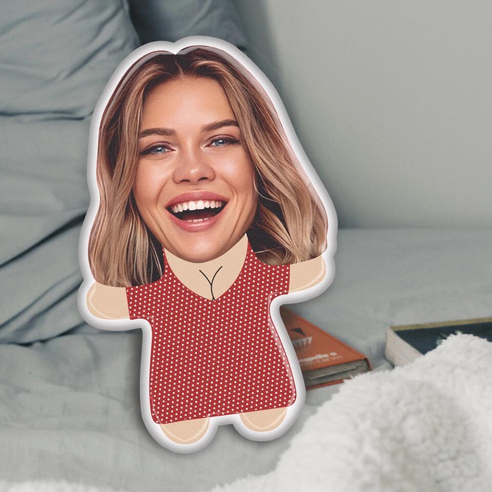 Custom Face Multiple Choice - Personalized Shape Pillow - Funny Gift
