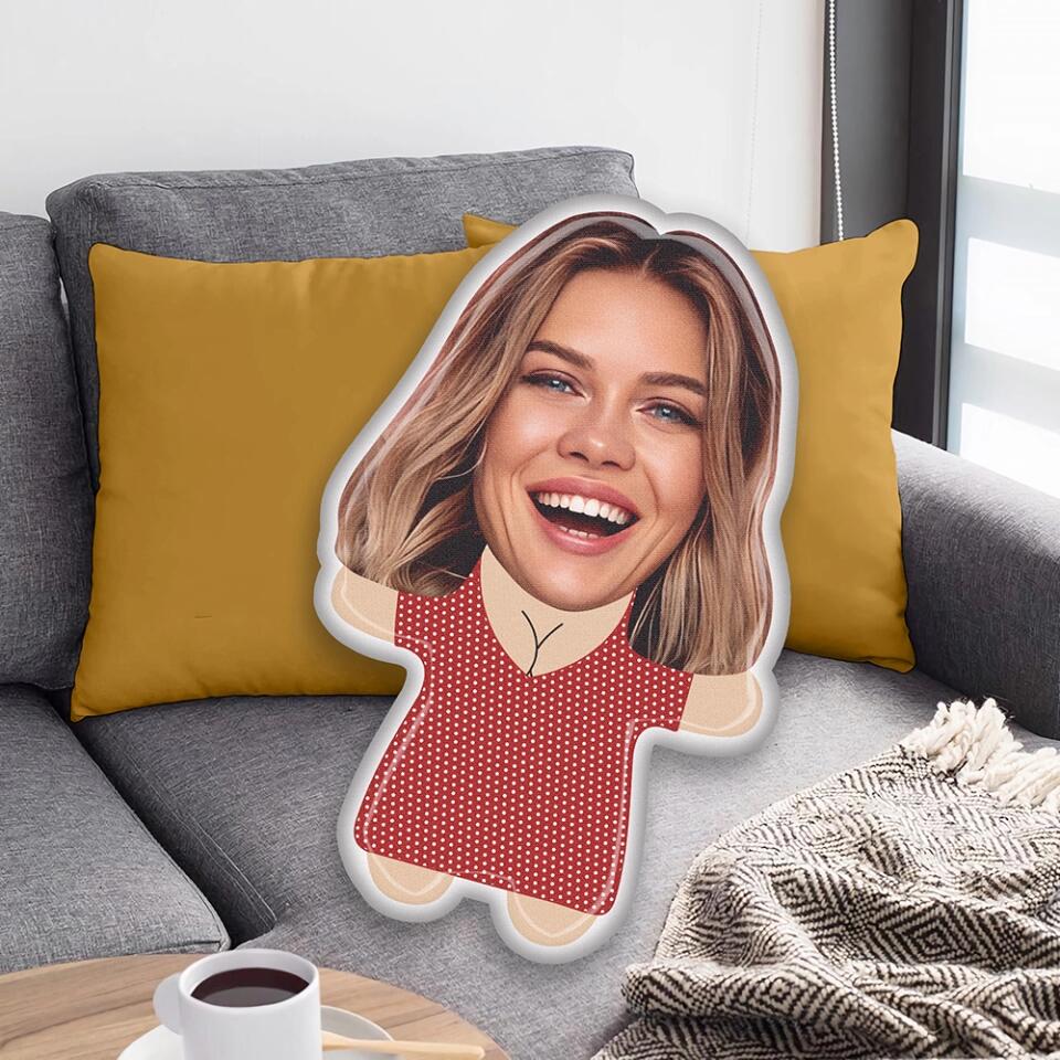 Custom Face Multiple Choice - Personalized Shape Pillow - Funny Gift