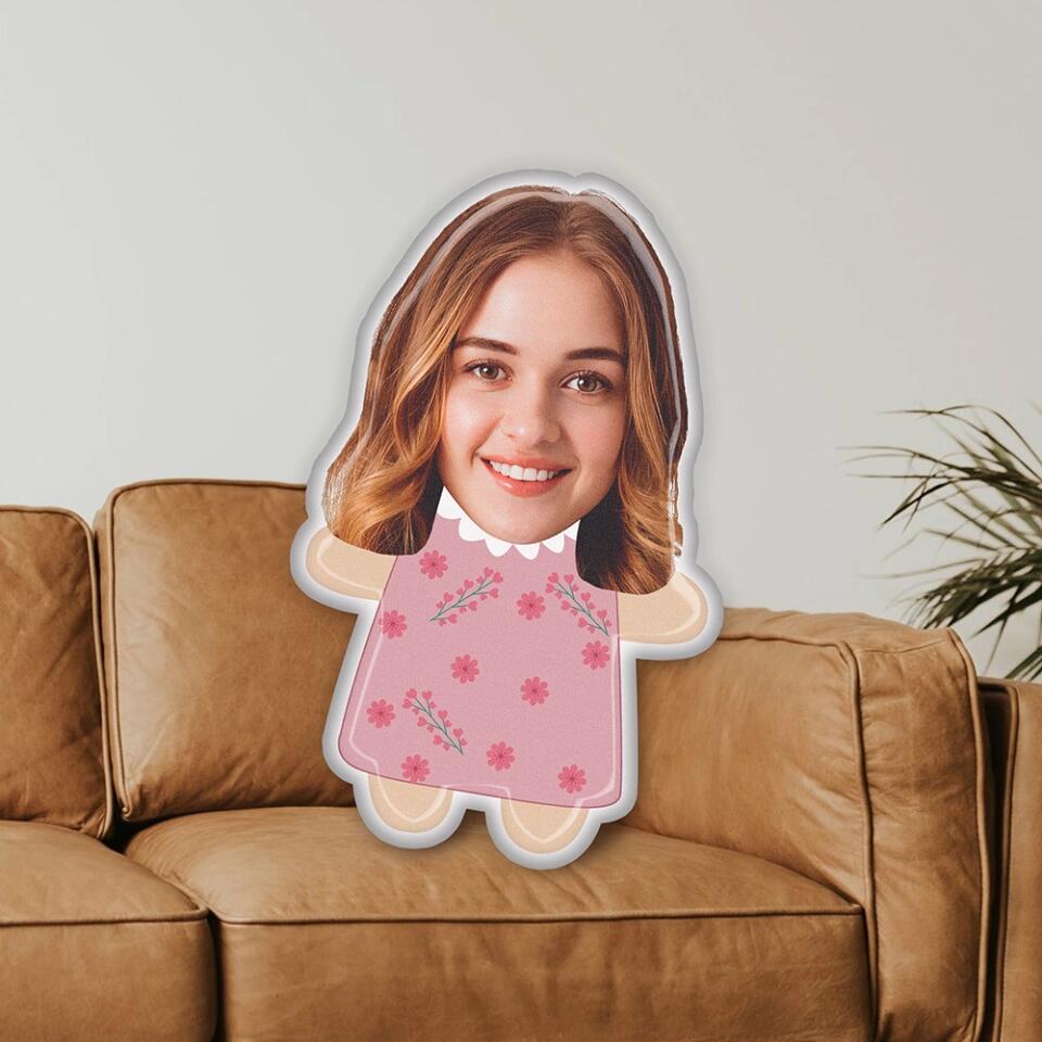 Custom Face Multiple Choice - Personalized Shape Pillow - Funny Gift