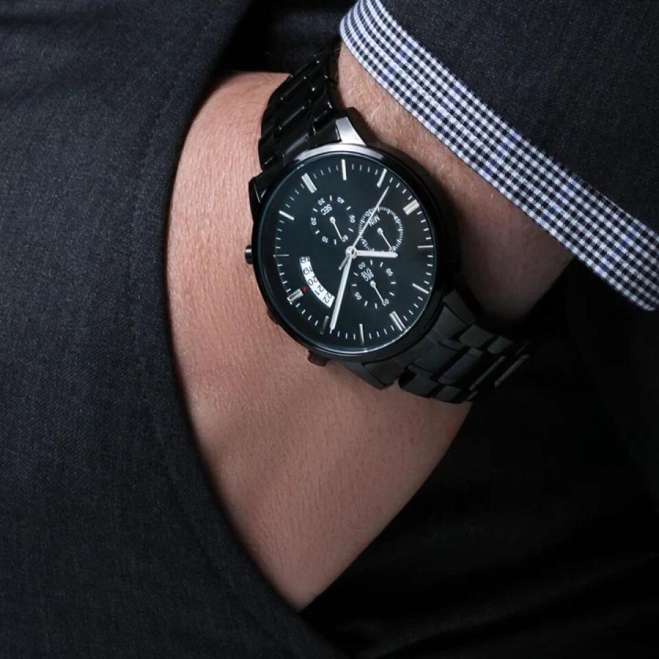Every Great Achiever Is Inspired By A Great Mentor Personalized Watch