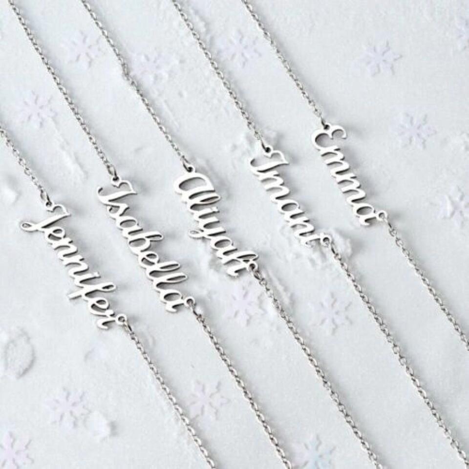 You're The Best Person To Hang Out With Custom Name Necklace Anniversary Gift For Friends
