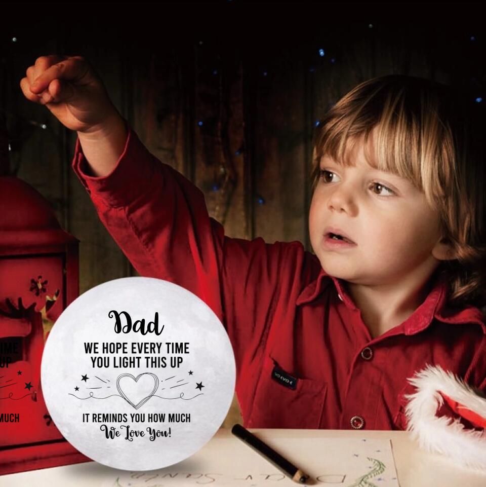 We Hope Every Time You Light This Up Moon Light