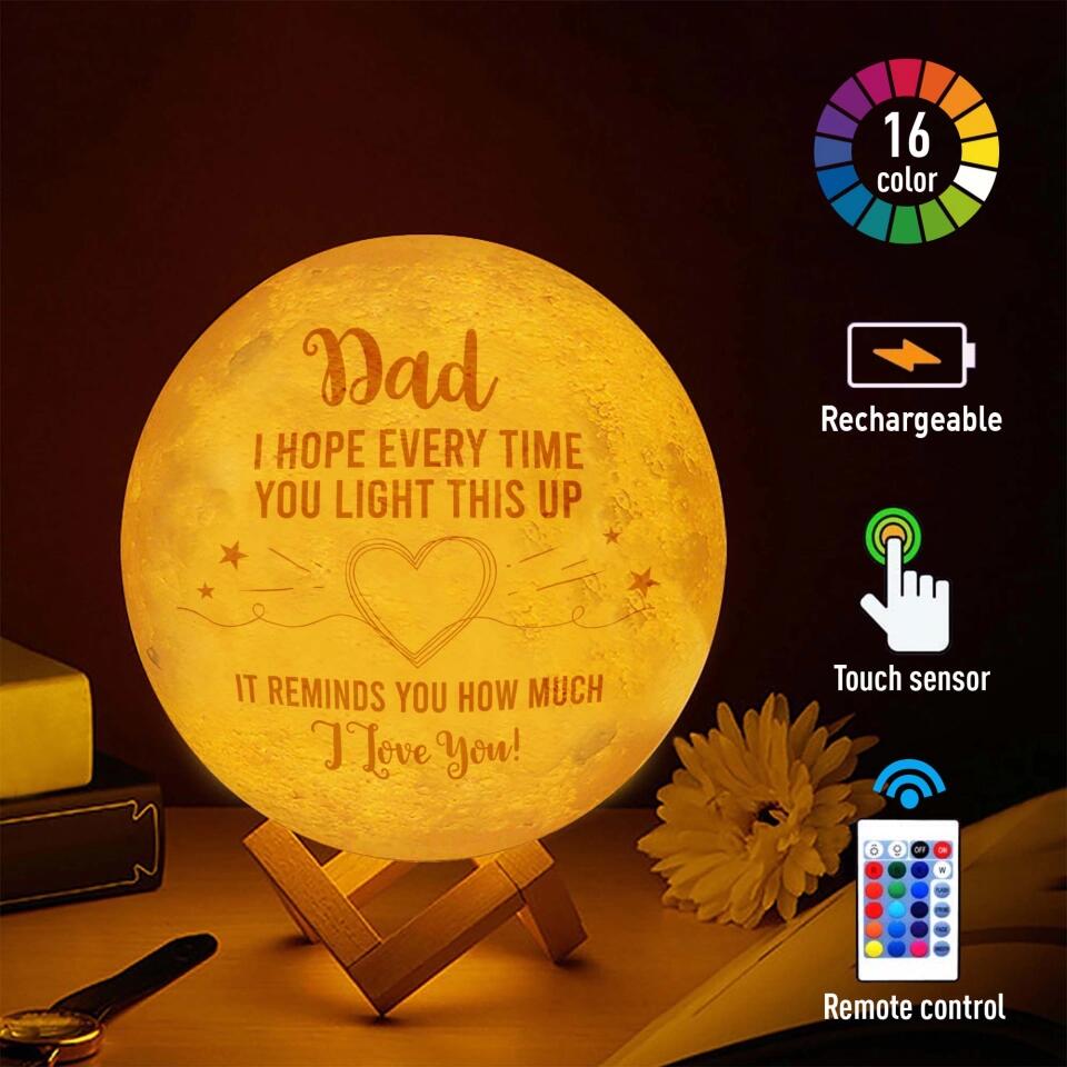 We Hope Every Time You Light This Up Moon Light