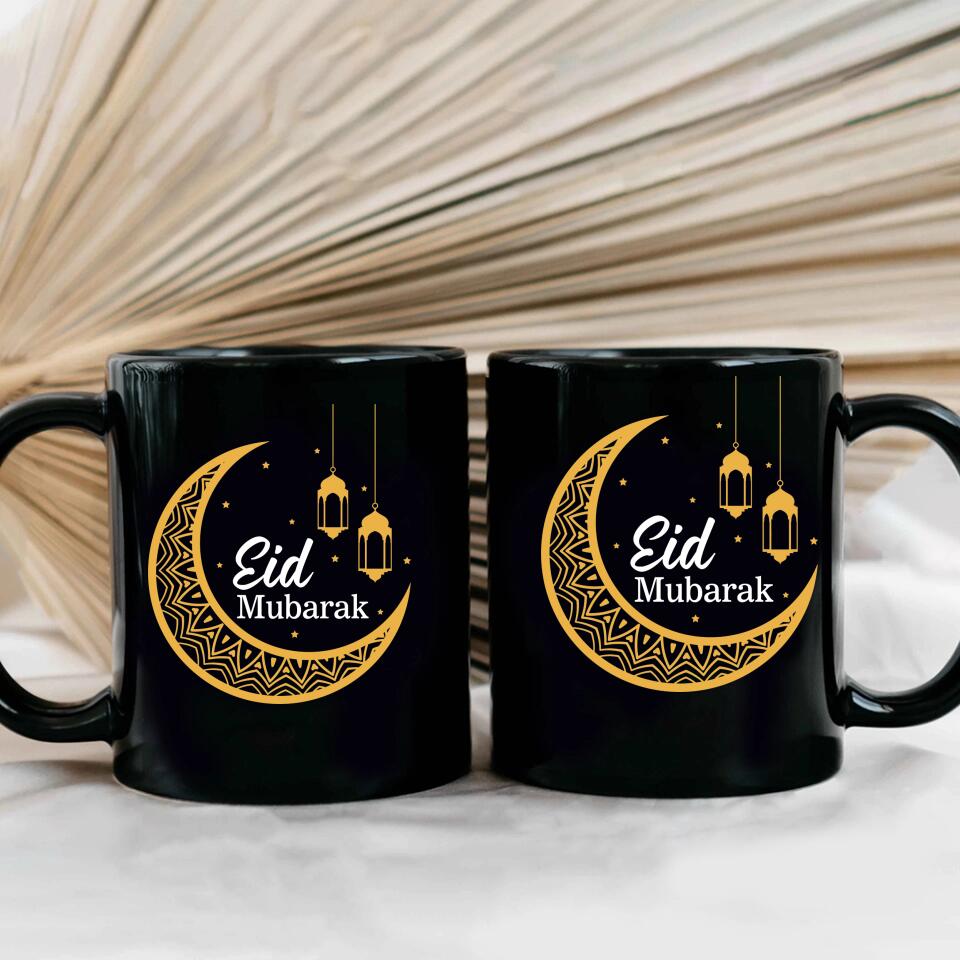 EID Mubarak Ramadan Kareem Moon Mosque T-Shirt Muslim Festival