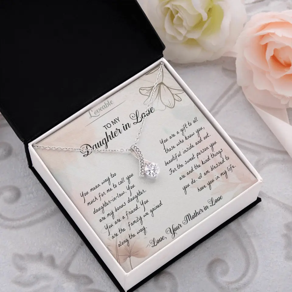 You Mean Way Too Much For Me To Call Daughter-In-Law Personalized Necklace