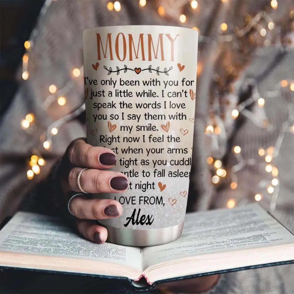 Mommy You're Doing A Great Job Happy 1st Mother's Day Personalized Tumbler
