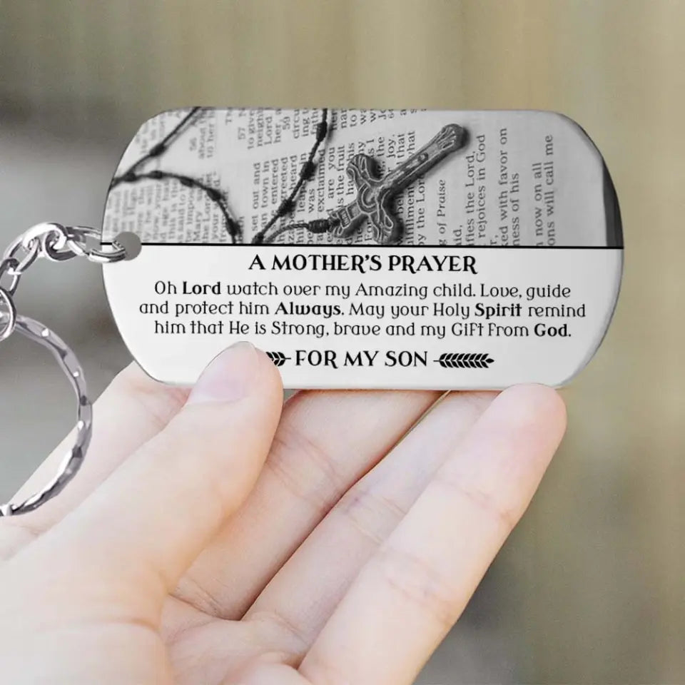 Lord Watch Over My Amazing Child - Personalized Keychain