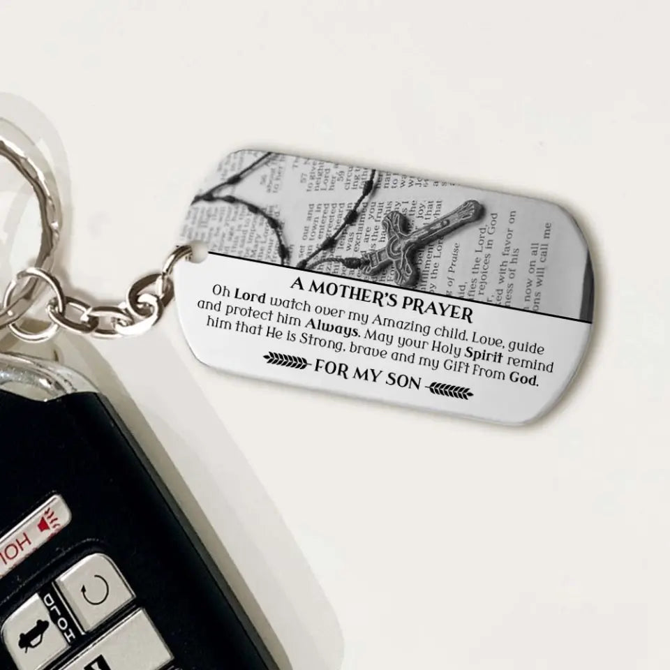 Lord Watch Over My Amazing Child - Personalized Keychain