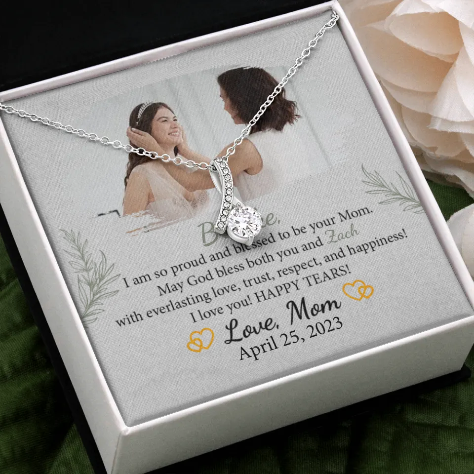 I'm so Proud and Blessed to be Your Mom - Necklace