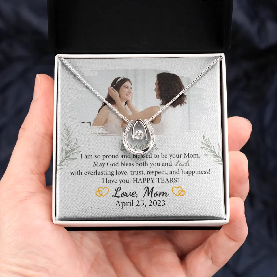 I'm so Proud and Blessed to be Your Mom - Necklace