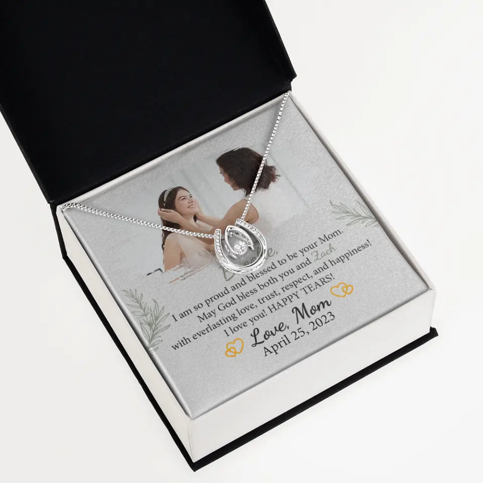 I'm so Proud and Blessed to be Your Mom - Necklace