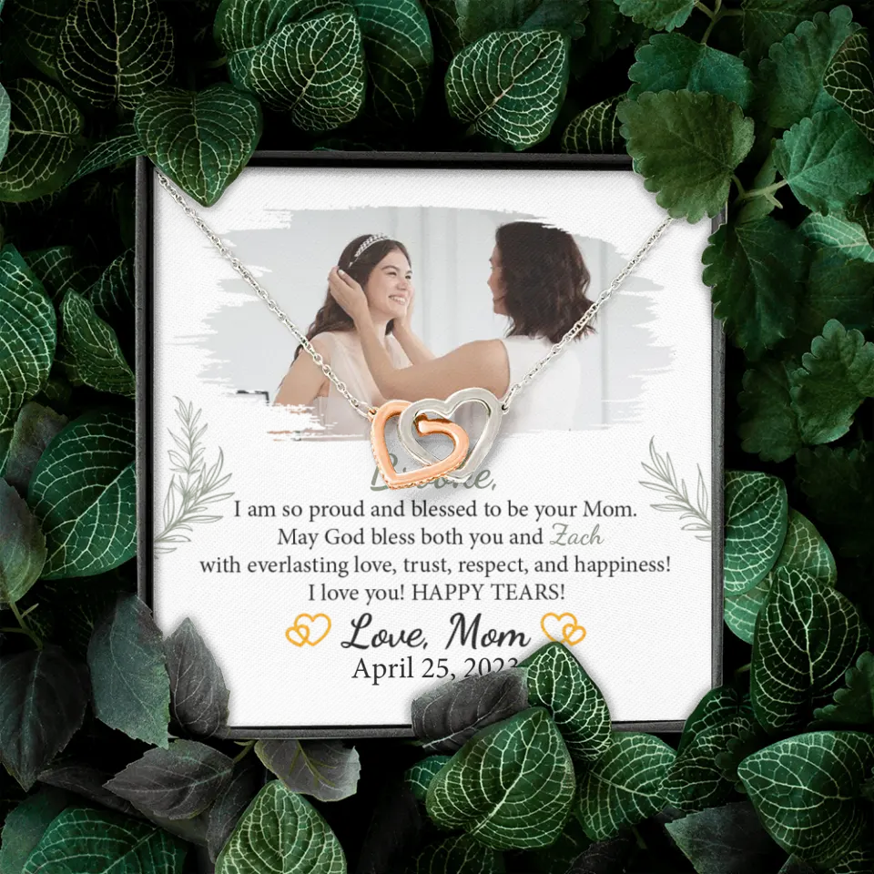 I'm so Proud and Blessed to be Your Mom - Necklace