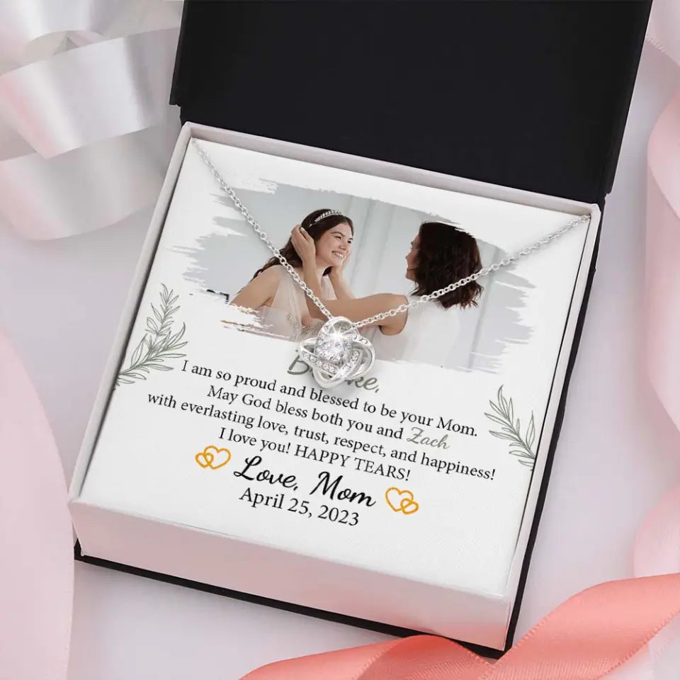 I'm so Proud and Blessed to be Your Mom - Necklace