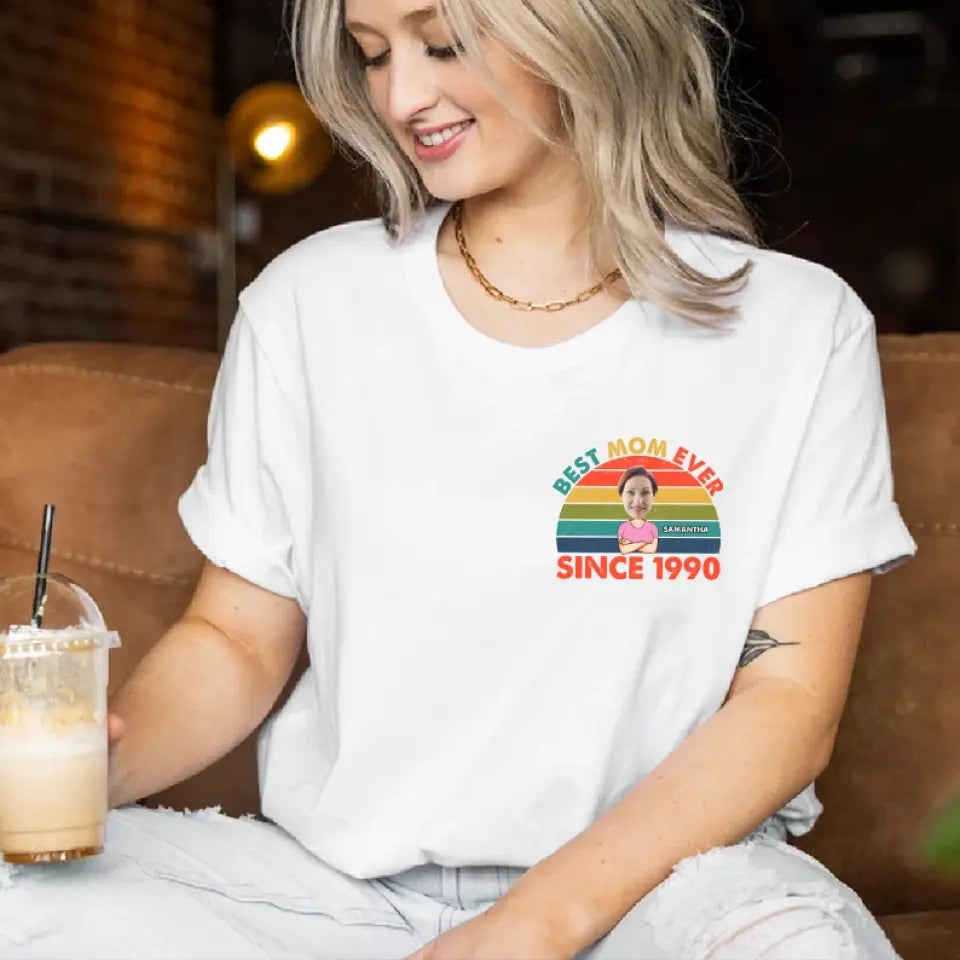 Best Mom Ever Best Dad Ever Personalized Tshirt Gift For Parents