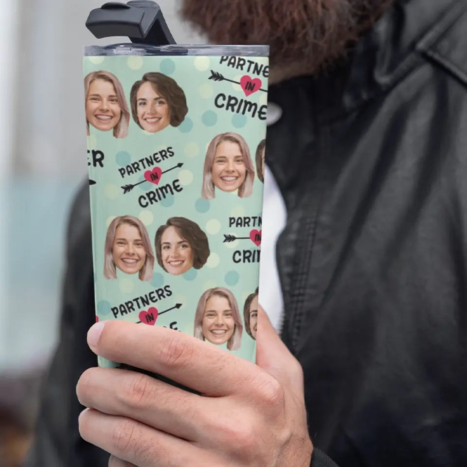 Just Remember If We Get Caught Partner In Crime - Personalized Tumbler - Gift For Best Friend