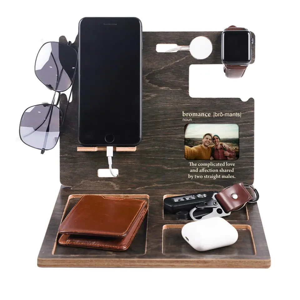 Define Bromance Custom Dock Station Anniversary Gift For Guy Friends