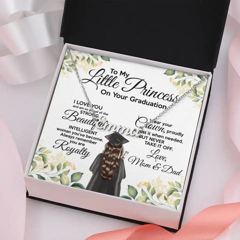 Wear Your Crown Proudly Personalized Necklace