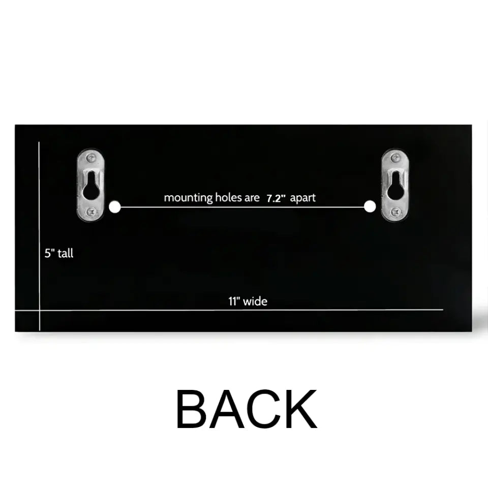 For All That You've Been To Us - Personalized Wooden Key Holder - Anniversary Gift For Mom And Dad