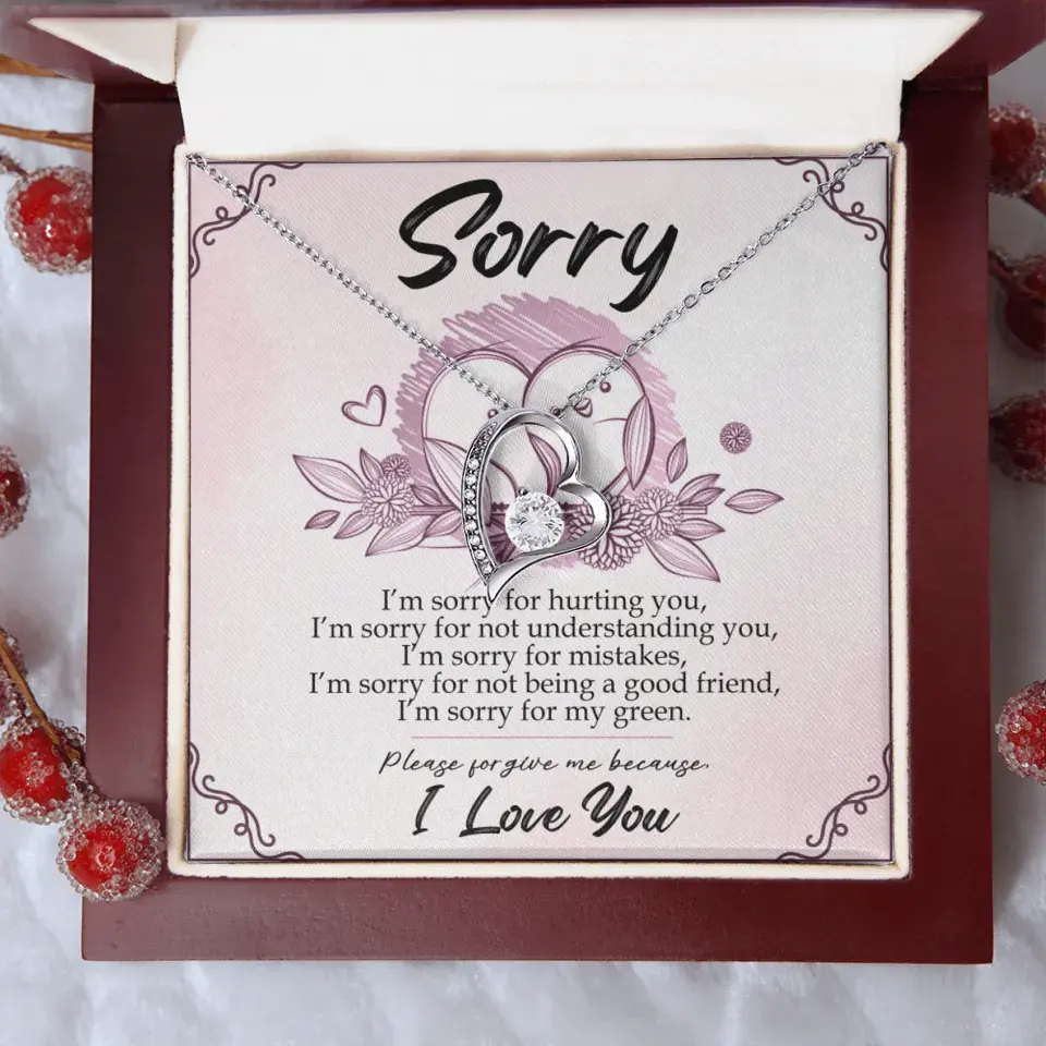 Sorry For Hurting You - Necklace Jewelry Multiple Choice