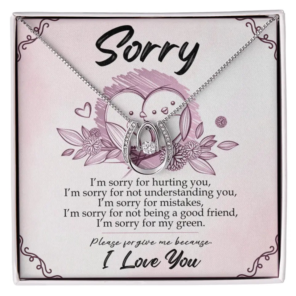 Sorry For Hurting You - Necklace Jewelry Multiple Choice