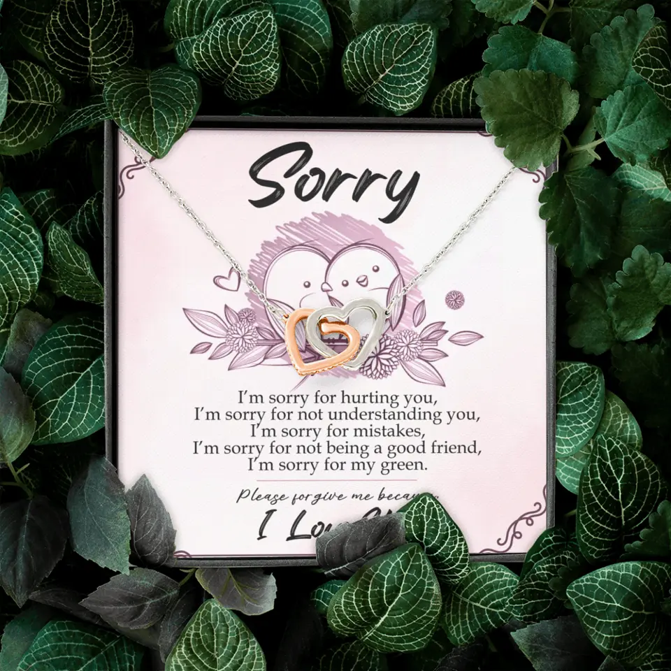 Sorry For Hurting You - Necklace Jewelry Multiple Choice