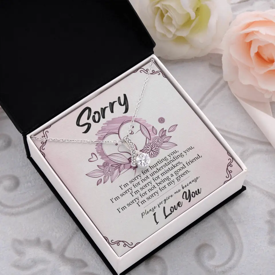 Sorry For Hurting You - Necklace Jewelry Multiple Choice