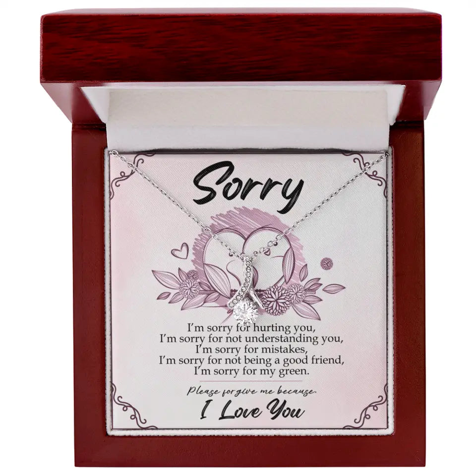 Sorry For Hurting You - Necklace Jewelry Multiple Choice