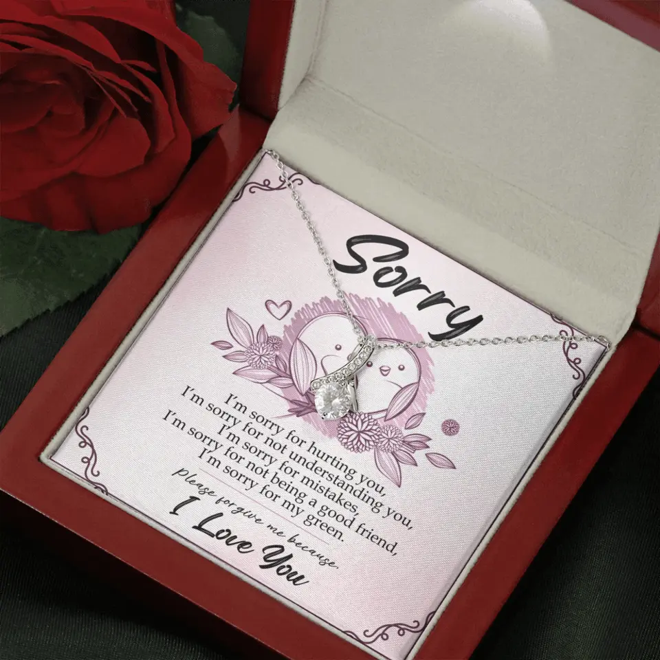 Sorry For Hurting You - Necklace Jewelry Multiple Choice