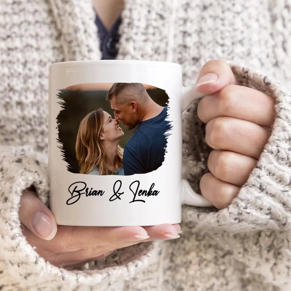Thank You For Tolerating Me Since There Personalized Photo Mug