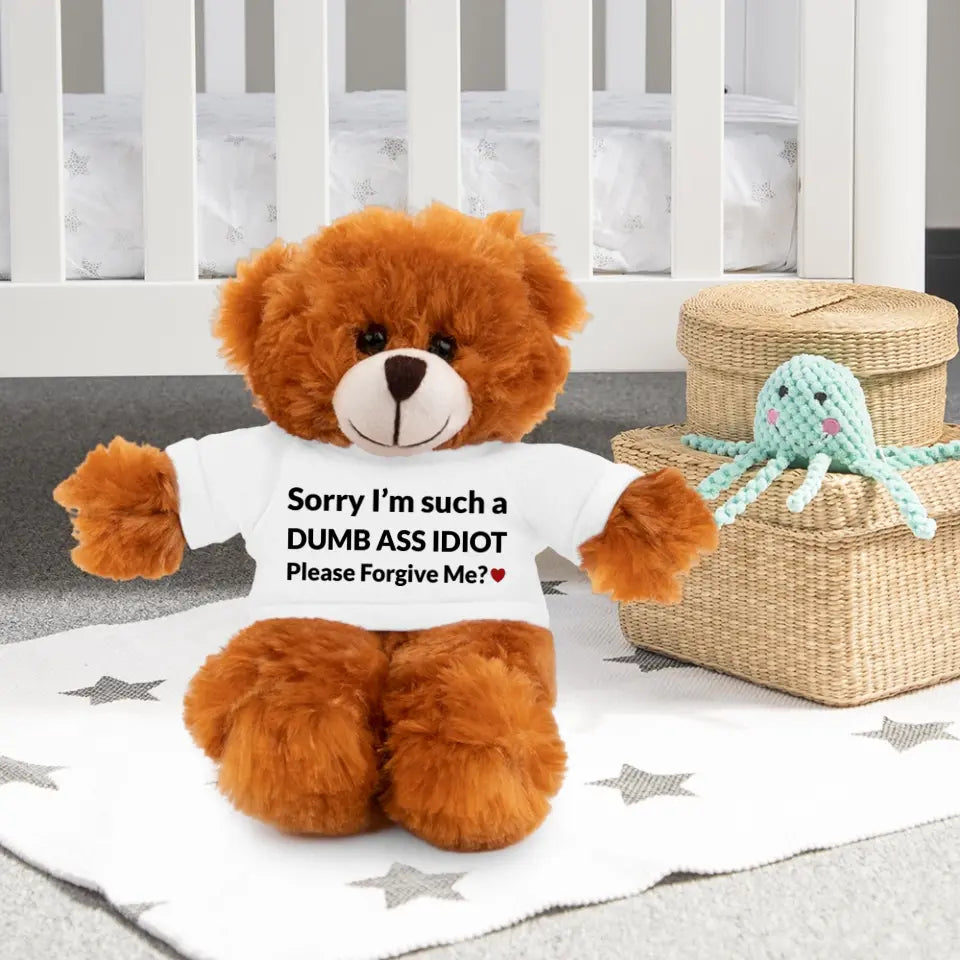 Teddy Bear with Shirt | Personalized Bear Gifts | Loveable