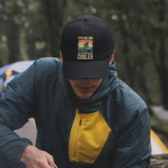 Cycling Dad Like A Regular Dad But Cooler Twill Cap