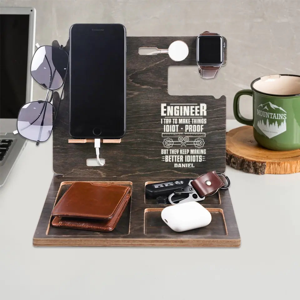 Relax I Can Fix It Custom Docking Station Birthday Gift Ideas For Engineers