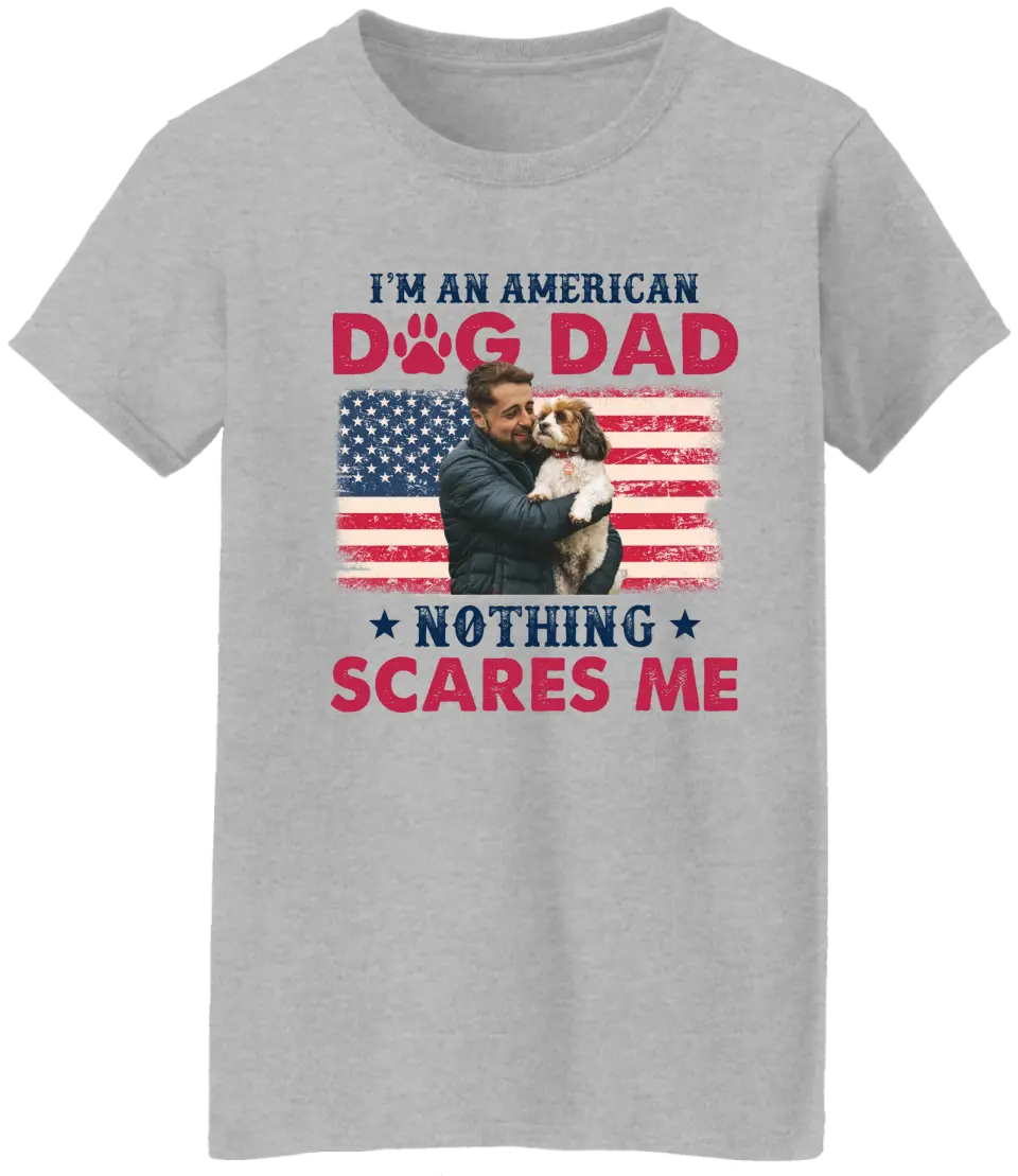 I'm An American Dog Mom/Dad Personalized T-shirt