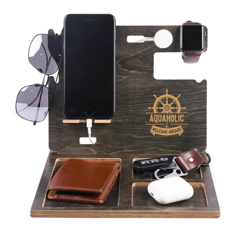 Welcome Aboard - Personalized Dock Station